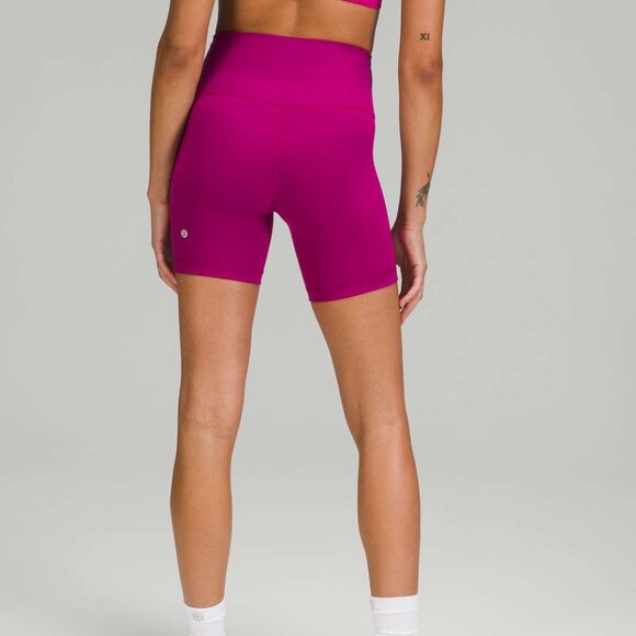 lululemon Wunder Train High-Rise Short Magenta Purple Size 0 - Picture 5 of 5